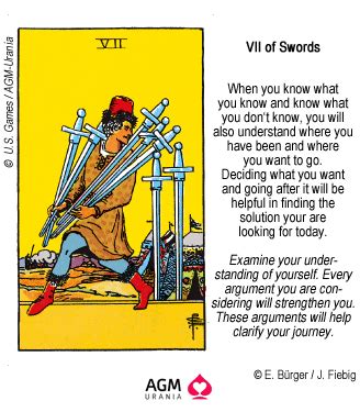 Seven of Swords Tarot Card Combinations Due to the nature of the Seven of Swords it comes in very useful for highlighting those areas that require a softly-softly approach. . Seven of swords combinations